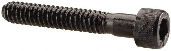 Unbrako - #10-24 UNC Hex Socket Drive, Socket Cap Screw - Alloy Steel, Black Oxide Finish, 1-1/4" Length Under Head - Makers Industrial Supply