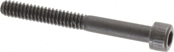 Unbrako - #10-24 UNC Hex Socket Drive, Socket Cap Screw - Alloy Steel, Black Oxide Finish, 1-3/4" Length Under Head - Makers Industrial Supply