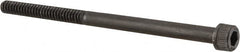 Unbrako - #10-24 UNC Hex Socket Drive, Socket Cap Screw - Alloy Steel, Black Oxide Finish, 3" Length Under Head - Makers Industrial Supply