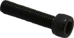 Unbrako - #10-32 UNF Hex Socket Drive, Socket Cap Screw - Alloy Steel, Black Oxide Finish, 7/8" Length Under Head - Makers Industrial Supply