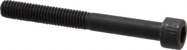 Unbrako - #10-32 UNF Hex Socket Drive, Socket Cap Screw - Alloy Steel, Black Oxide Finish, 1-3/4" Length Under Head - Makers Industrial Supply