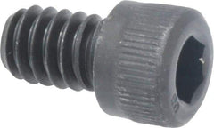 Unbrako - 1/4-20 UNC Hex Socket Drive, Socket Cap Screw - Alloy Steel, Black Oxide Finish, 3/8" Length Under Head - Makers Industrial Supply