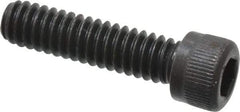 Unbrako - 1/4-20 UNC Hex Socket Drive, Socket Cap Screw - Alloy Steel, Black Oxide Finish, 1" Length Under Head - Makers Industrial Supply