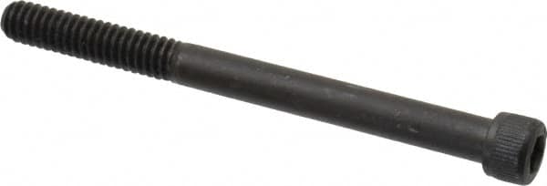 Unbrako - 1/4-20 UNC Hex Socket Drive, Socket Cap Screw - Alloy Steel, Black Oxide Finish, 3" Length Under Head - Makers Industrial Supply