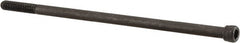 Unbrako - 1/4-20 UNC Hex Socket Drive, Socket Cap Screw - Alloy Steel, Black Oxide Finish, 6" Length Under Head - Makers Industrial Supply