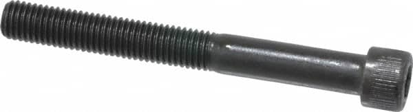 Unbrako - 1/4-28 UNF Hex Socket Drive, Socket Cap Screw - Alloy Steel, Black Oxide Finish, 2-1/4" Length Under Head - Makers Industrial Supply