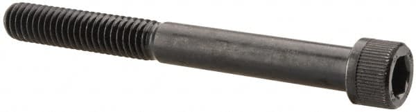 Unbrako - 5/16-18 UNC Hex Socket Drive, Socket Cap Screw - Alloy Steel, Black Oxide Finish, 3" Length Under Head - Makers Industrial Supply