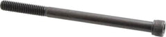 Unbrako - 5/16-18 UNC Hex Socket Drive, Socket Cap Screw - Alloy Steel, Black Oxide Finish, 4-1/2" Length Under Head - Makers Industrial Supply