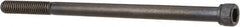 Unbrako - 5/16-18 UNC Hex Socket Drive, Socket Cap Screw - Alloy Steel, Black Oxide Finish, 5-1/2" Length Under Head - Makers Industrial Supply