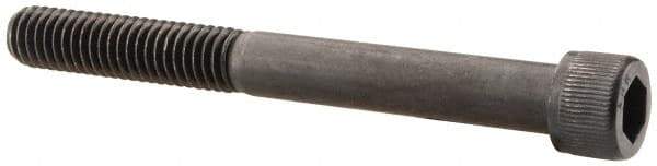 Unbrako - 3/8-16 UNC Hex Socket Drive, Socket Cap Screw - Alloy Steel, Black Oxide Finish, 3-1/2" Length Under Head - Makers Industrial Supply