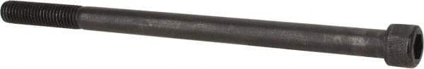 Unbrako - 3/8-16 UNC Hex Socket Drive, Socket Cap Screw - Alloy Steel, Black Oxide Finish, 6-1/2" Length Under Head - Makers Industrial Supply