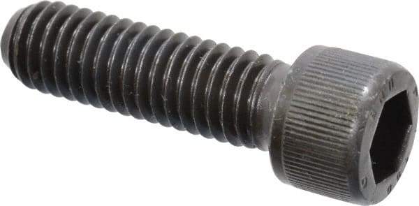 Unbrako - 7/16-14 UNC Hex Socket Drive, Socket Cap Screw - Alloy Steel, Black Oxide Finish, 1-1/2" Length Under Head - Makers Industrial Supply