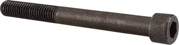 Unbrako - 1/2-13 UNC Hex Socket Drive, Socket Cap Screw - Alloy Steel, Black Oxide Finish, 4-1/2" Length Under Head - Makers Industrial Supply