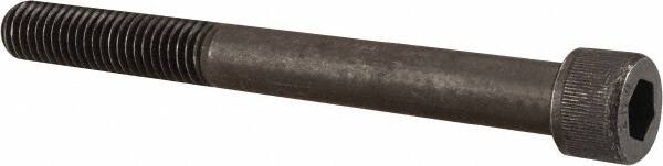 Unbrako - 1/2-13 UNC Hex Socket Drive, Socket Cap Screw - Alloy Steel, Black Oxide Finish, 4-3/4" Length Under Head - Makers Industrial Supply