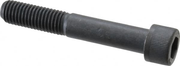 Unbrako - 5/8-11 UNC Hex Socket Drive, Socket Cap Screw - Alloy Steel, Black Oxide Finish, 4" Length Under Head - Makers Industrial Supply