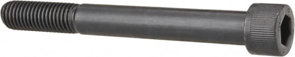 Unbrako - 5/8-11 UNC Hex Socket Drive, Socket Cap Screw - Alloy Steel, Black Oxide Finish, 5-1/2" Length Under Head - Makers Industrial Supply