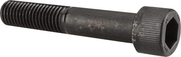 Unbrako - 3/4-10 UNC Hex Socket Drive, Socket Cap Screw - Alloy Steel, Black Oxide Finish, 4" Length Under Head - Makers Industrial Supply