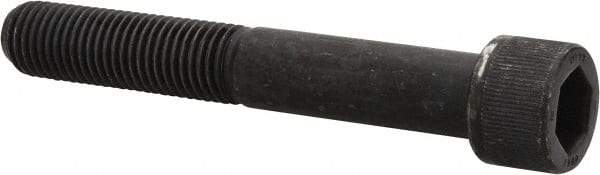 Unbrako - 7/8-9 UNC Hex Socket Drive, Socket Cap Screw - Alloy Steel, Black Oxide Finish, 6" Length Under Head - Makers Industrial Supply