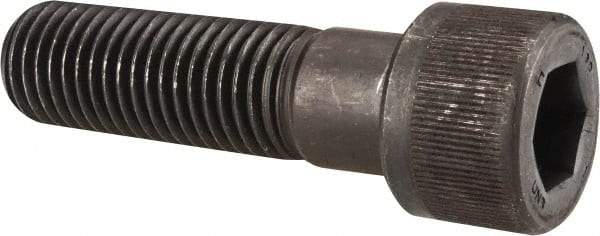 Unbrako - 1-8 UNC Hex Socket Drive, Socket Cap Screw - Alloy Steel, Black Oxide Finish, 3-1/2" Length Under Head - Makers Industrial Supply