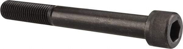 Unbrako - 1-8 UNC Hex Socket Drive, Socket Cap Screw - Alloy Steel, Black Oxide Finish, 8" Length Under Head - Makers Industrial Supply