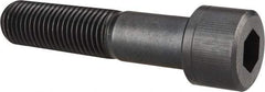 Unbrako - 1-1/4 - 7 UNC Hex Socket Drive, Socket Cap Screw - Alloy Steel, Black Oxide Finish, 5-1/2" Length Under Head - Makers Industrial Supply