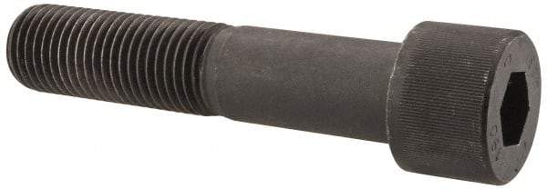 Unbrako - 1-1/4 - 7 UNC Hex Socket Drive, Socket Cap Screw - Alloy Steel, Black Oxide Finish, 6" Length Under Head - Makers Industrial Supply