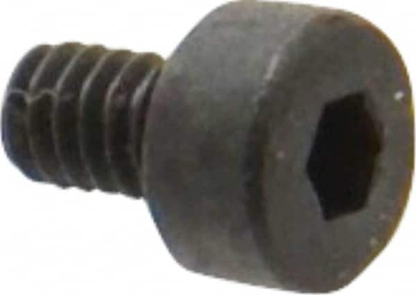 Unbrako - M2x0.40 Metric Coarse Hex Socket Drive, Socket Cap Screw - Grade 12.9 Alloy Steel, Black Oxide Finish, 3mm Length Under Head - Makers Industrial Supply