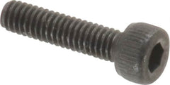 Unbrako - M2.5x0.45 Metric Coarse Hex Socket Drive, Socket Cap Screw - Grade 12.9 Alloy Steel, Black Oxide Finish, 10mm Length Under Head - Makers Industrial Supply