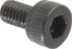 Unbrako - M3x0.50 Metric Coarse Hex Socket Drive, Socket Cap Screw - Grade 12.9 Alloy Steel, Black Oxide Finish, 5mm Length Under Head - Makers Industrial Supply