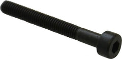 Unbrako - M3x0.50 Metric Coarse Hex Socket Drive, Socket Cap Screw - Grade 12.9 Alloy Steel, Black Oxide Finish, 25mm Length Under Head - Makers Industrial Supply