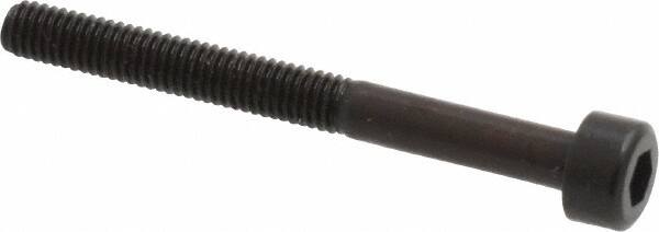 Unbrako - M3x0.50 Metric Coarse Hex Socket Drive, Socket Cap Screw - Grade 12.9 Alloy Steel, Black Oxide Finish, 30mm Length Under Head - Makers Industrial Supply