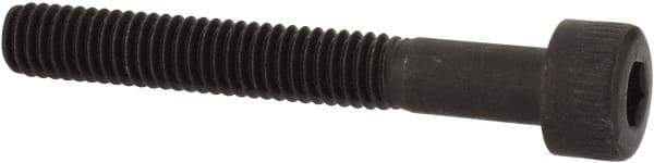 Unbrako - M4x0.70 Metric Coarse Hex Socket Drive, Socket Cap Screw - Grade 12.9 Alloy Steel, Black Oxide Finish, 30mm Length Under Head - Makers Industrial Supply