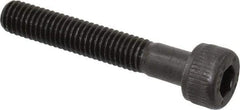 Unbrako - M5x0.80 Metric Coarse Hex Socket Drive, Socket Cap Screw - Grade 12.9 Alloy Steel, Black Oxide Finish, 30mm Length Under Head - Makers Industrial Supply