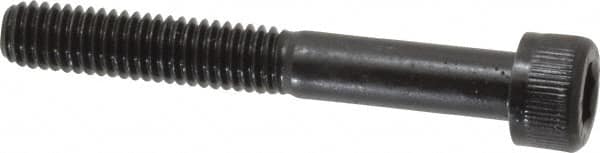 Unbrako - M6x1.00 Metric Coarse Hex Socket Drive, Socket Cap Screw - Grade 12.9 Alloy Steel, Black Oxide Finish, 45mm Length Under Head - Makers Industrial Supply