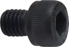 Unbrako - M8x1.25 Metric Coarse Hex Socket Drive, Socket Cap Screw - Grade 12.9 Alloy Steel, Black Oxide Finish, 10mm Length Under Head - Makers Industrial Supply