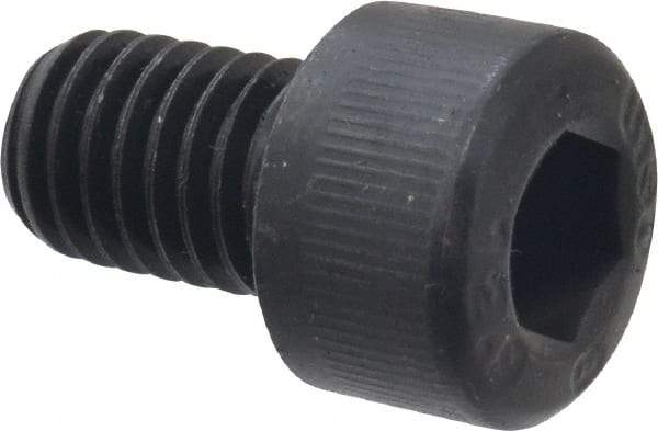 Unbrako - M8x1.25 Metric Coarse Hex Socket Drive, Socket Cap Screw - Grade 12.9 Alloy Steel, Black Oxide Finish, 12mm Length Under Head - Makers Industrial Supply