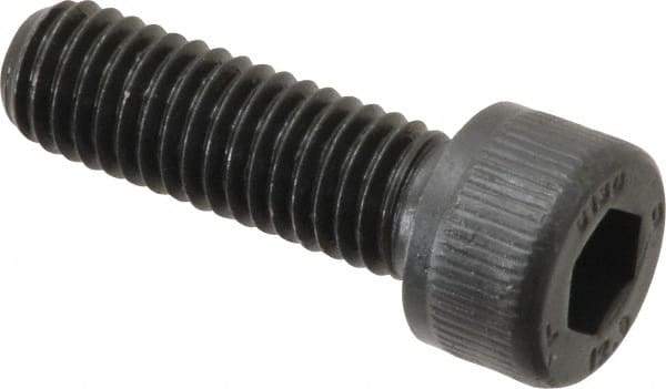 Unbrako - M8x1.25 Metric Coarse Hex Socket Drive, Socket Cap Screw - Grade 12.9 Alloy Steel, Black Oxide Finish, 25mm Length Under Head - Makers Industrial Supply