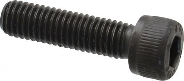 Unbrako - M8x1.25 Metric Coarse Hex Socket Drive, Socket Cap Screw - Grade 12.9 Alloy Steel, Black Oxide Finish, 30mm Length Under Head - Makers Industrial Supply