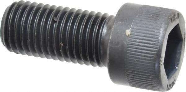 Unbrako - M16x2.00 Metric Coarse Hex Socket Drive, Socket Cap Screw - Grade 12.9 Alloy Steel, Black Oxide Finish, 35mm Length Under Head - Makers Industrial Supply