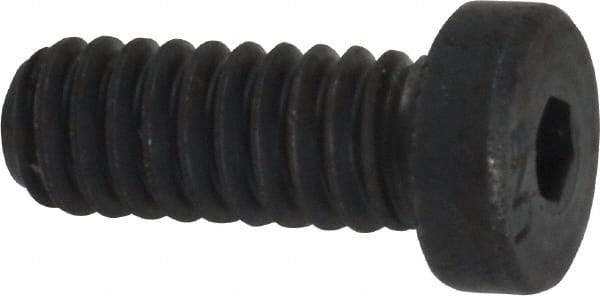 Unbrako - 1/4-20 UNC Hex Socket Drive, Low Socket Cap Screw - Alloy Steel, Black Oxide Finish, 5/8" Length Under Head - Makers Industrial Supply