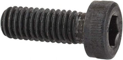 Unbrako - M6x1.00 Metric Coarse Hex Socket Drive, Low Socket Cap Screw - Grade 10.9 Alloy Steel, Black Oxide Finish, 16mm Length Under Head - Makers Industrial Supply