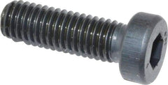 Unbrako - M8x1.25 Metric Coarse Hex Socket Drive, Low Socket Cap Screw - Grade 10.9 Alloy Steel, Black Oxide Finish, 25mm Length Under Head - Makers Industrial Supply