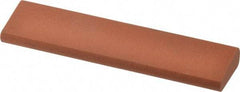 Norton - 4" Long x 1" Diam x 7/16" Thick, Aluminum Oxide Sharpening Stone - Round, Fine Grade - Makers Industrial Supply