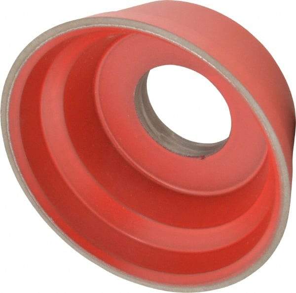 Norton - 3-3/4" Diam, 1-1/4" Hole Size, 1-1/2" Overall Thickness, 150 Grit, Type 11 Tool & Cutter Grinding Wheel - Very Fine Grade, CBN, Resinoid Bond - Makers Industrial Supply