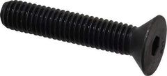 Unbrako - 3/8-16 UNC Hex Socket Drive, 82° Flat Screw - Alloy Steel, Black Oxide Finish, 2" OAL - Makers Industrial Supply