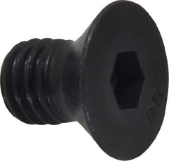 Unbrako - 1/2-13 UNC Hex Socket Drive, 82° Flat Screw - Alloy Steel, Black Oxide Finish, 3/4" OAL - Makers Industrial Supply