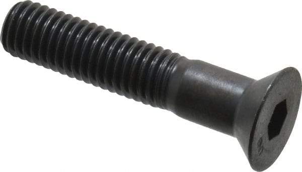 Unbrako - 1/2-13 UNC Hex Socket Drive, 82° Flat Screw - Alloy Steel, Black Oxide Finish, 2-1/2" OAL - Makers Industrial Supply