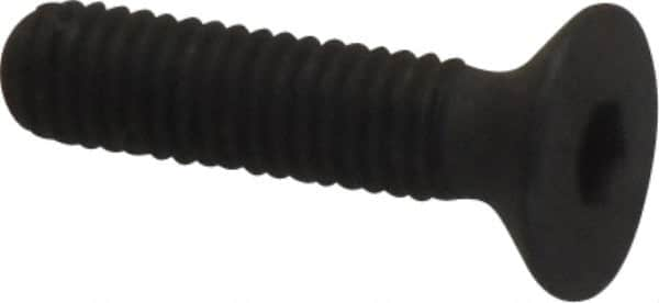 Unbrako - M3x0.50 Metric Coarse Hex Socket Drive, 90 to 92° Flat Screw - Grade 12.9 Alloy Steel, Black Oxide Finish, 12mm OAL - Makers Industrial Supply