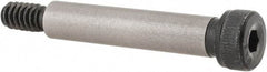 Unbrako - 1/4 x 1-1/4" Shoulder Diam x Length, #10-24, Shoulder Screw - 0.177 to 0.188" Head Height, 0.357 to 0.375" Head Diam, Grade 8 Alloy Steel, 1/8" Hex Socket Drive - Makers Industrial Supply