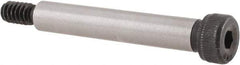 Unbrako - 1/4" Shoulder Diam x 1-1/2" Shoulder Length, #10-24 UNC, Hex Socket Shoulder Screw - 8 Alloy Steel, 0.357 to 3/8" Head Diam - Makers Industrial Supply